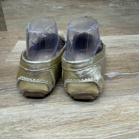 Liz Claiborne Gold Driving Moccasins Women's Size 7 - Picture 3 of 4